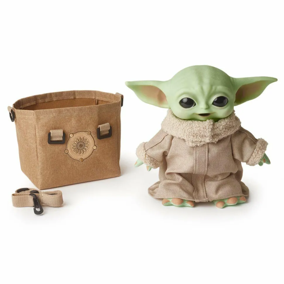Star Wars: The Mandalorian - The Child (Baby Yoda) 11” Plush with Satchel
