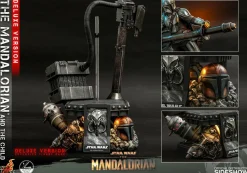 Star Wars: The Mandalorian - The Mandalorian & The Child Deluxe 1/4 Scale Hot Toys Action Figure 2-Pack (Int Sales Only)