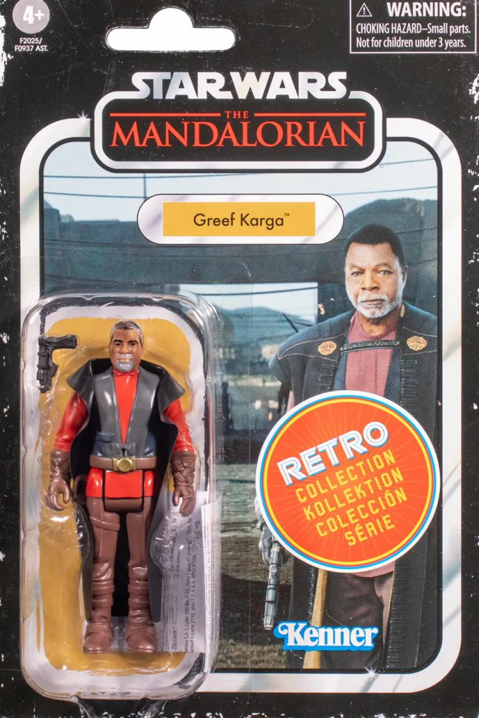 Star Wars: The Mandalorian - Greef Karga Retro Collection Kenner 3.75” Action Figure
