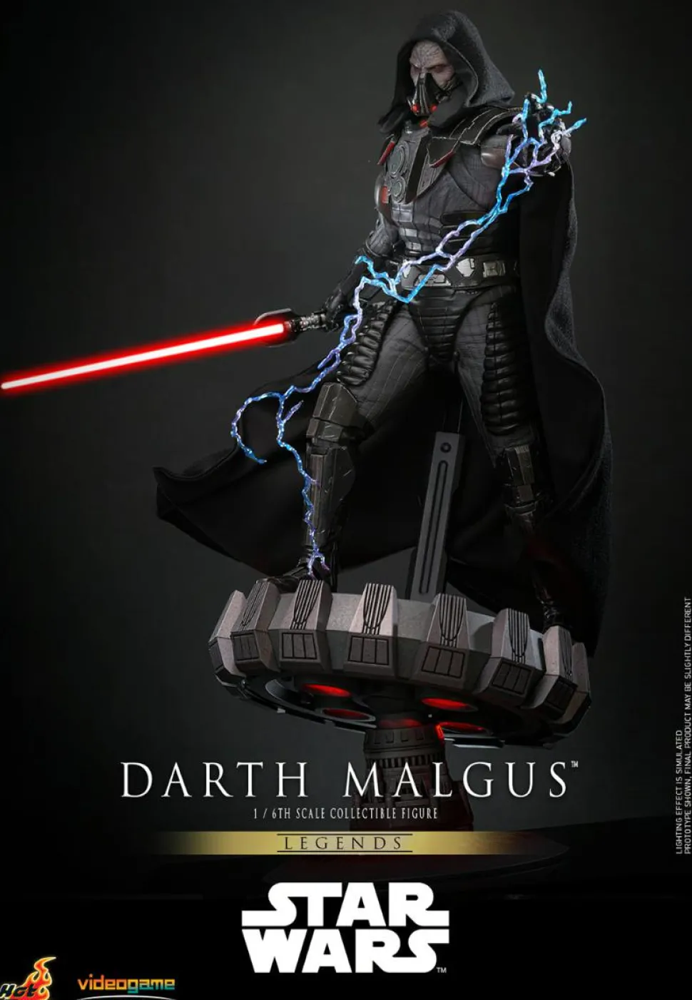 Star Wars: The Old Republic - Darth Malgus (Legends) 1/6th Scale Hot Toys Action Figure