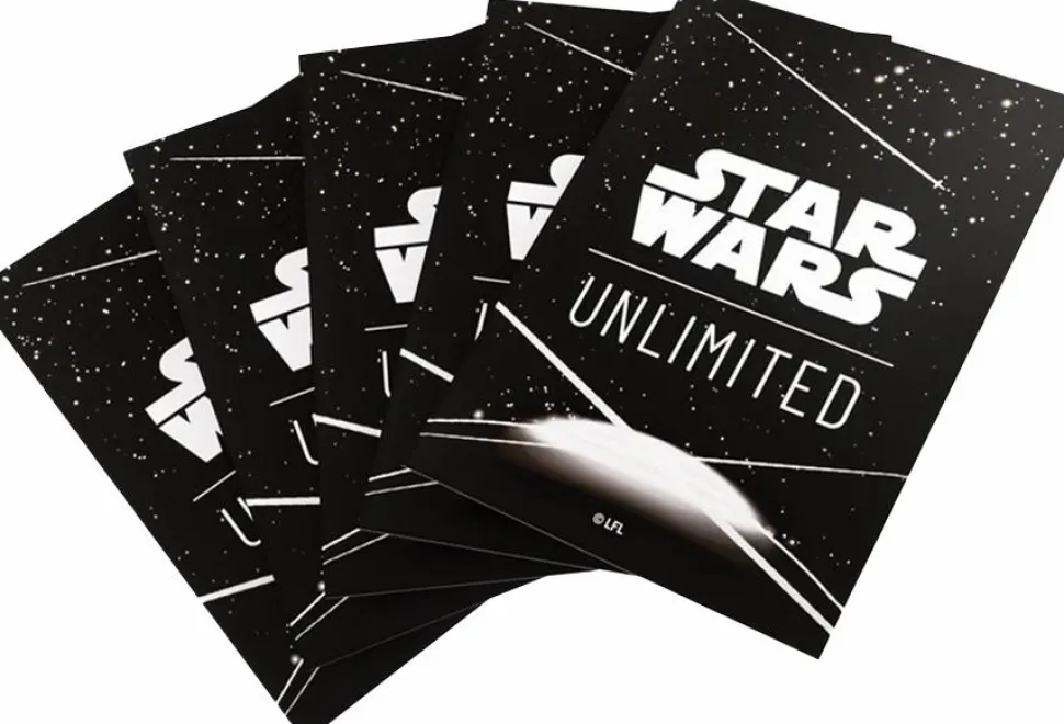 Star Wars: Unlimited - Card Back White Standard Deck Protector Sleeves (60 Count)