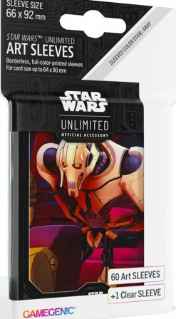 Star Wars: Unlimited - General Grievous Standard Deck Protector Sleeves (60 Count)