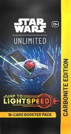 Star Wars: Unlimited - Jump to Lightspeed Carbonite Edition Booster Pack (16 Cards)