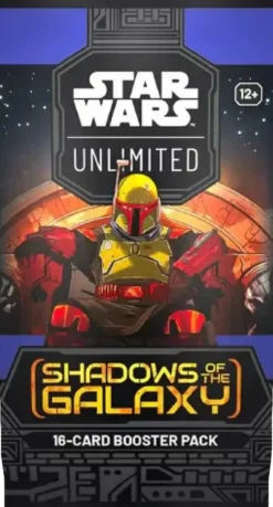Star Wars: Unlimited - Shadows of the Galaxy Booster Pack (16 Cards)