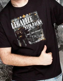 StarCraft - Legalise Stim Packs Male T-Shirt