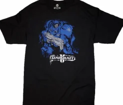 StarCraft - Starcraft 2 - Marine Black Male T-Shirt