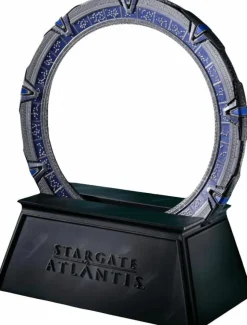 Stargate Atlantis - Atlantis Gate with Base 9" Replica Statue