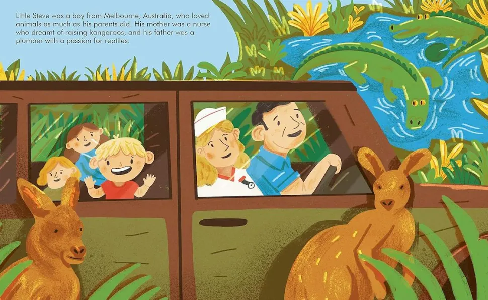 Steve Irwin - Steve Irwin Little People, Big Dreams Hardcover Book
