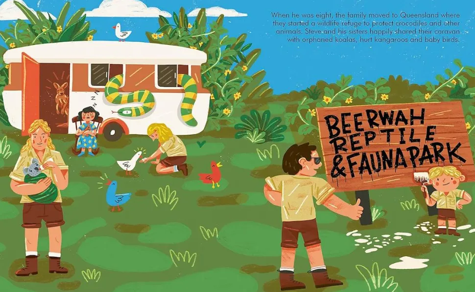 Steve Irwin - Steve Irwin Little People, Big Dreams Hardcover Book