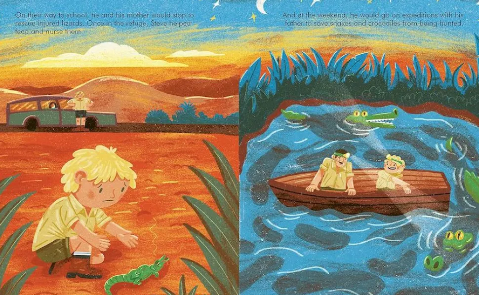 Steve Irwin - Steve Irwin Little People, Big Dreams Hardcover Book