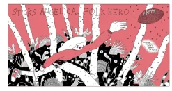 Sticks Angelica, Folk Hero by Michael DeForge Hardcover Book