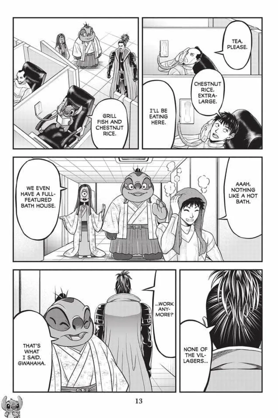 Stitch and the Samurai - Volume 03 Manga Paperback Book