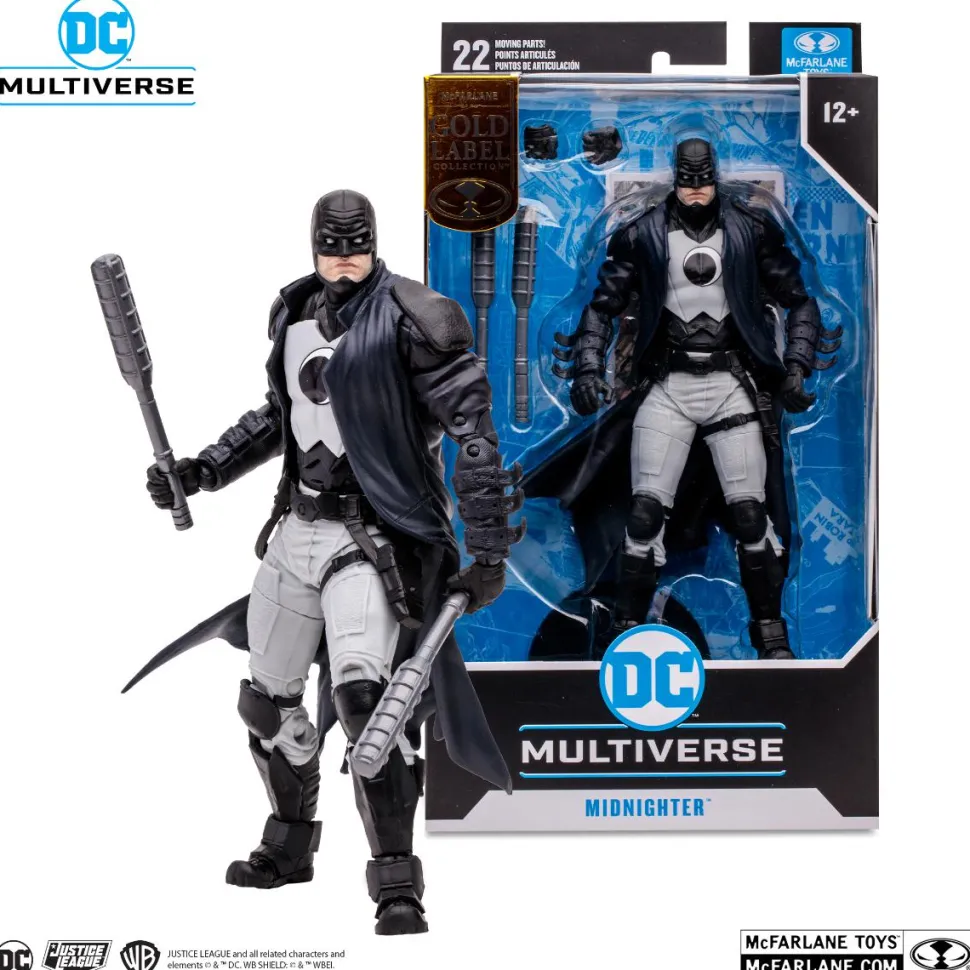 Stormwatch - Midnighter (DC Classic) DC Multiverse Gold Label 7" Scale Action Figure