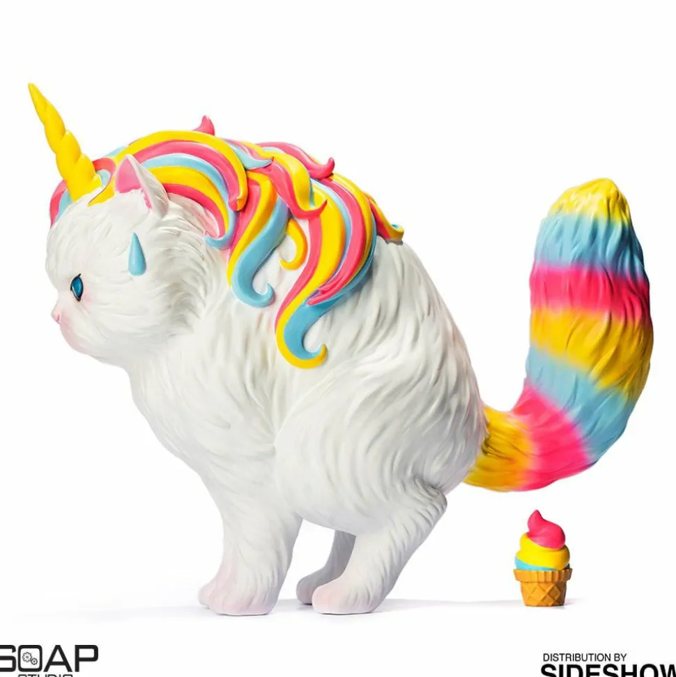 Strange Cat - Unicat Rainbow Ice-Cream 6” Vinyl Figure