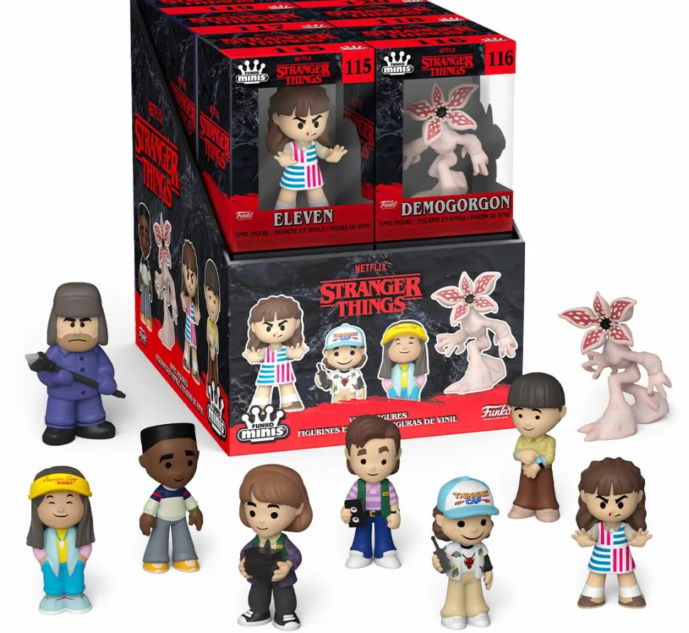 Stranger Things - 3” Scale Mini Vinyl Figure (Mystery Single Unit)