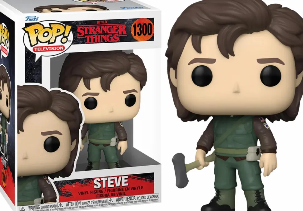 Stranger Things 4 - Steve in Hunter Outfit Pop! Vinyl Figure