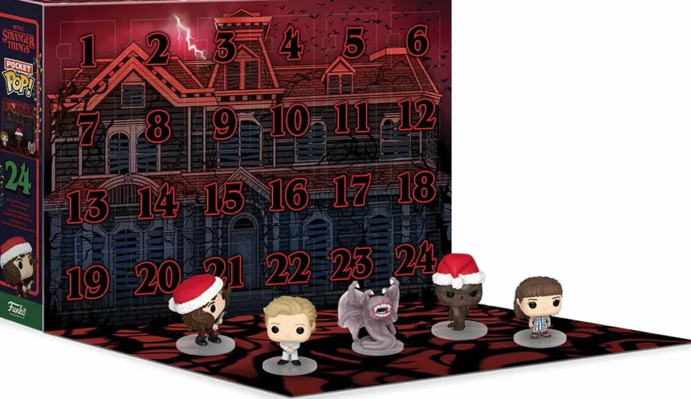Stranger Things - 24-Day Holiday Pocket Pop! Vinyl Advent Calendar