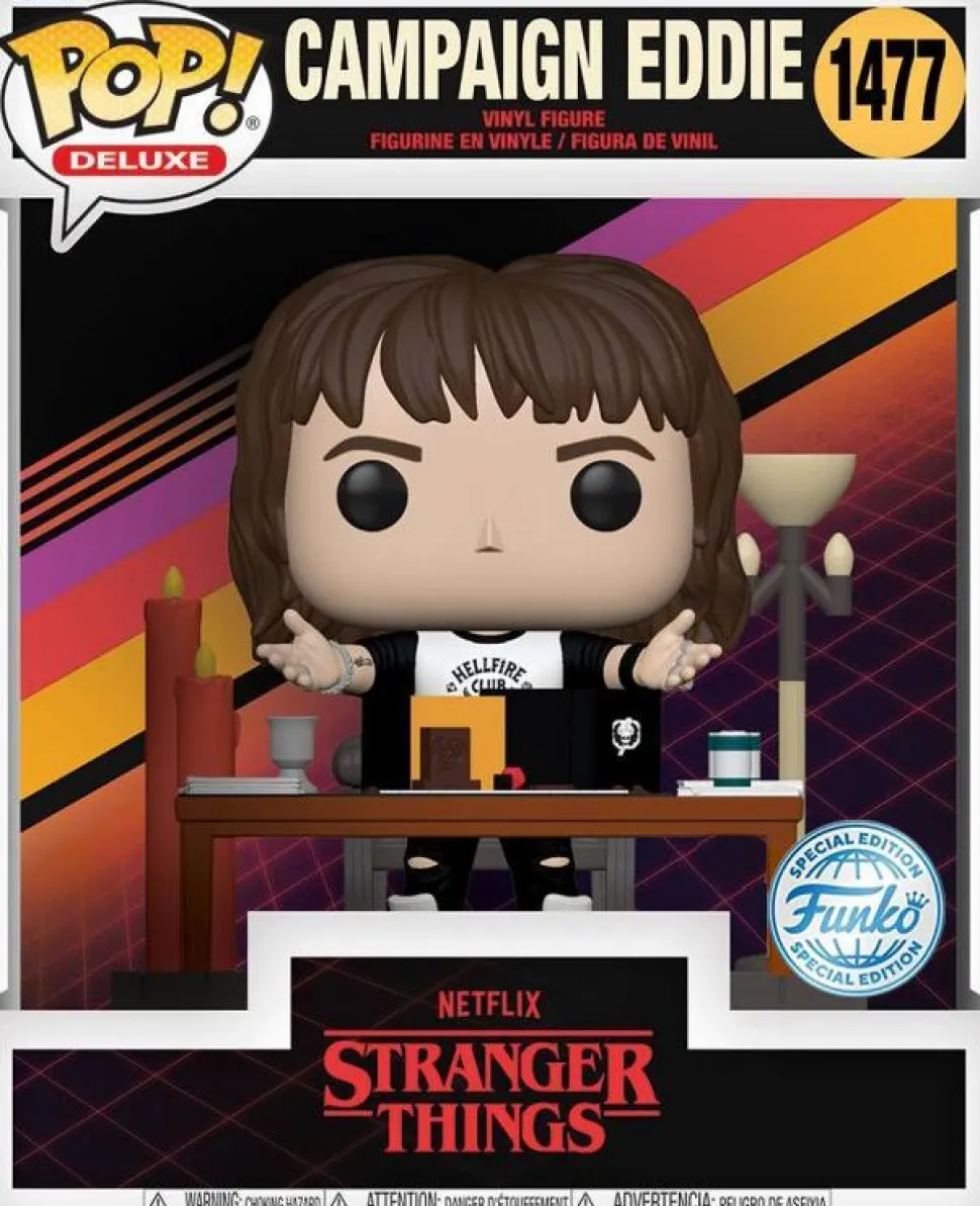 Stranger Things - D&D Campaign Eddie Pop! Deluxe Vinyl Figure