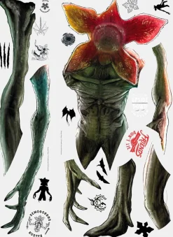 Stranger Things - Demogorgon Peel and Stick Giant Wall Decals