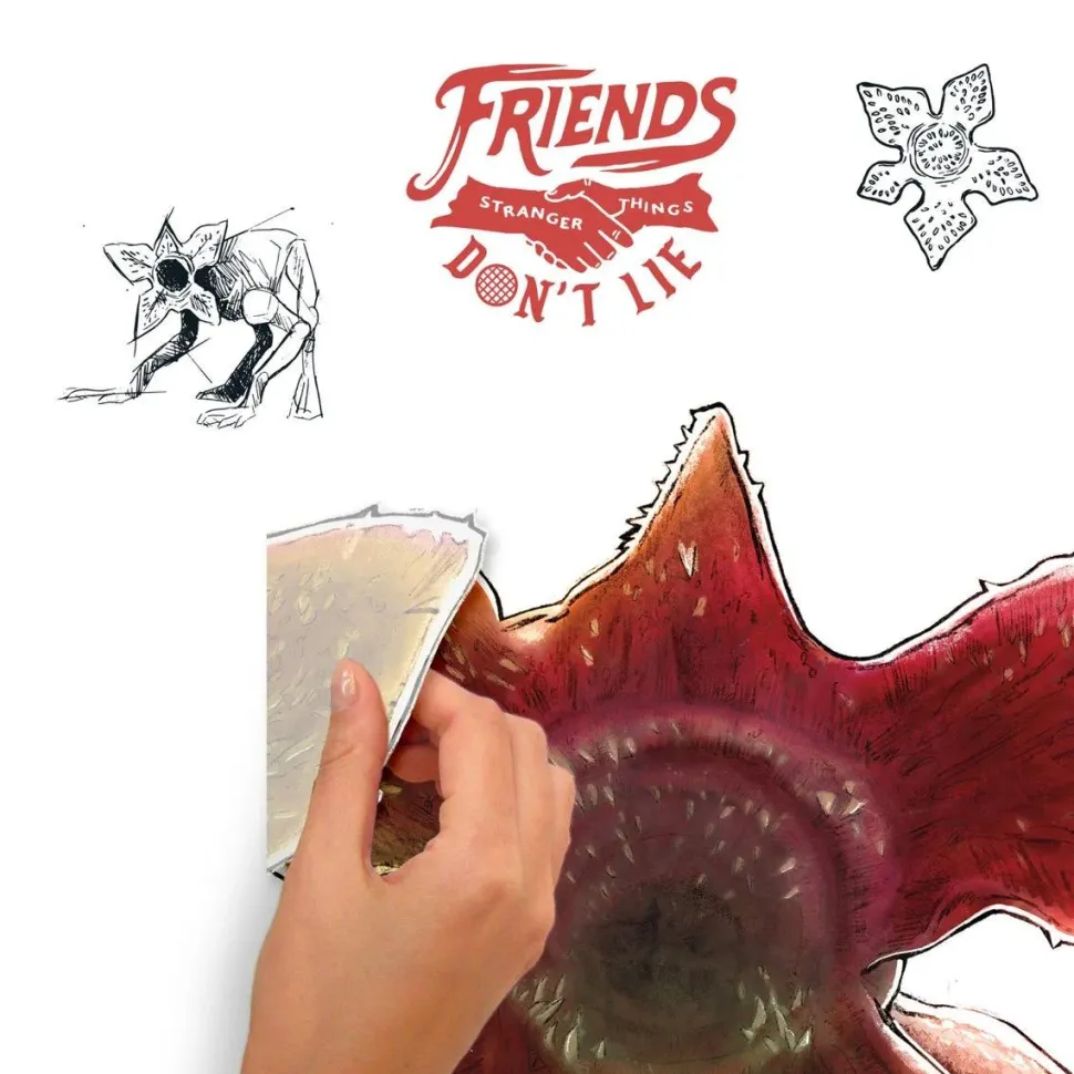 Stranger Things - Demogorgon Peel and Stick Giant Wall Decals