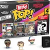Stranger Things - Dustin, Lucas, Eleven (with Electrodes) & Mystery Bitty Pop! Vinyl Figure 4-Pack