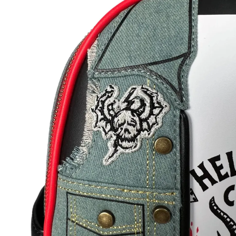 Stranger Things - Eddie Munson Cosplay 11" Faux Leather Mini Backpack
