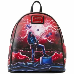 Stranger Things - Eddie Tribute Glow in the Dark 10" Faux Leather Mini Backpack