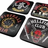 Stranger Things - Hellfire Club Coaster Set 4-Pack