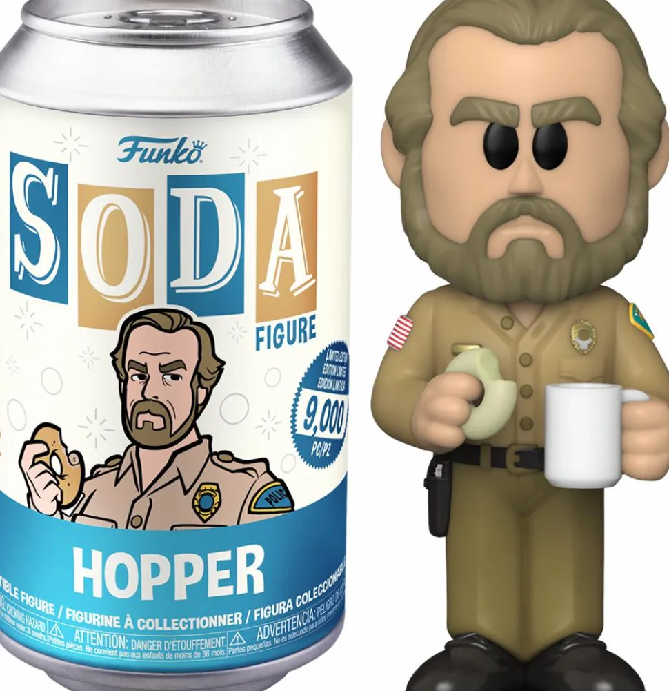 Stranger Things - Hopper SODA Vinyl Figure