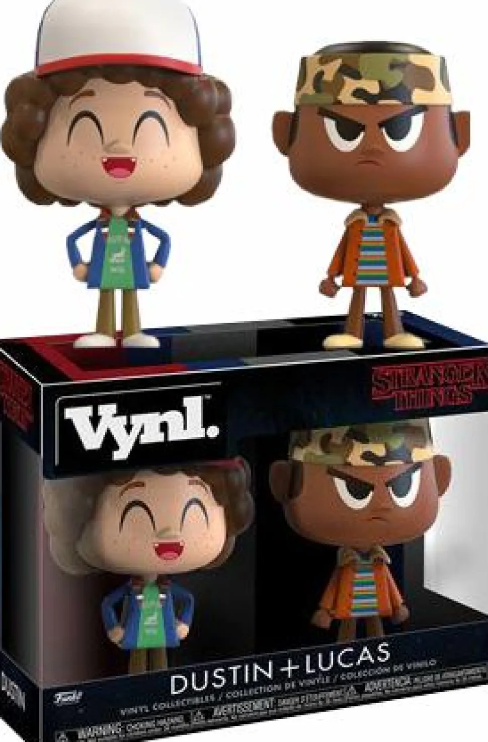 Stranger Things - Lucas and Dustin Vynl. Vinyl Figure 2-Pack