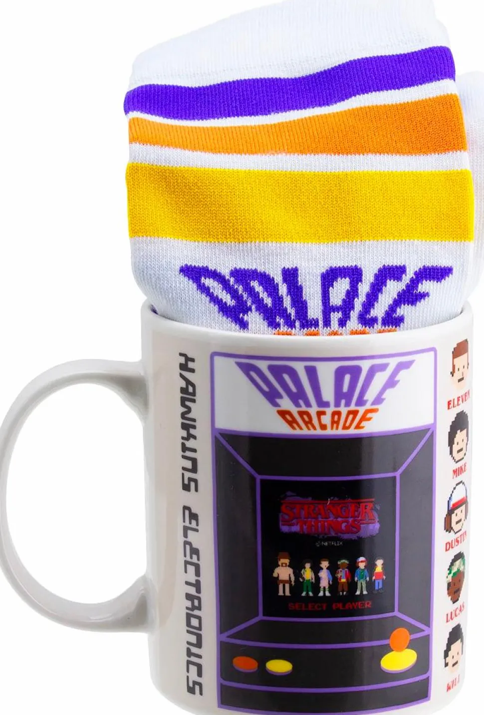 Stranger Things - Palace Arcade Mug & Socks Gift Set