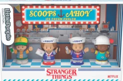 Stranger Things - Scoops Ahoy Scoops Troops Fisher-Price Little People Collector 4-Pack