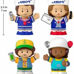 Stranger Things - Scoops Ahoy Scoops Troops Fisher-Price Little People Collector 4-Pack