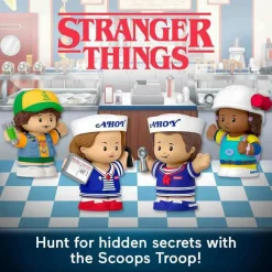 Stranger Things - Scoops Ahoy Scoops Troops Fisher-Price Little People Collector 4-Pack