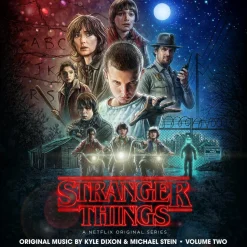 Stranger Things - Season One Music by Kyle Dixon & Michael Stein Volume 02 2xLP Vinyl Record (Upside Down Inter-Dimensional Blue Coloured Vinyl)
