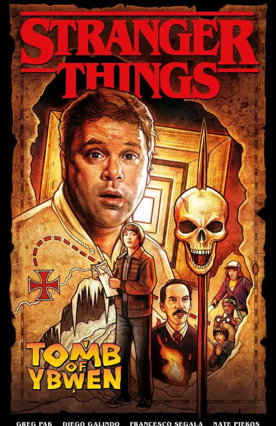 Stranger Things - The Tomb of Ybwen Trade Paperback Book