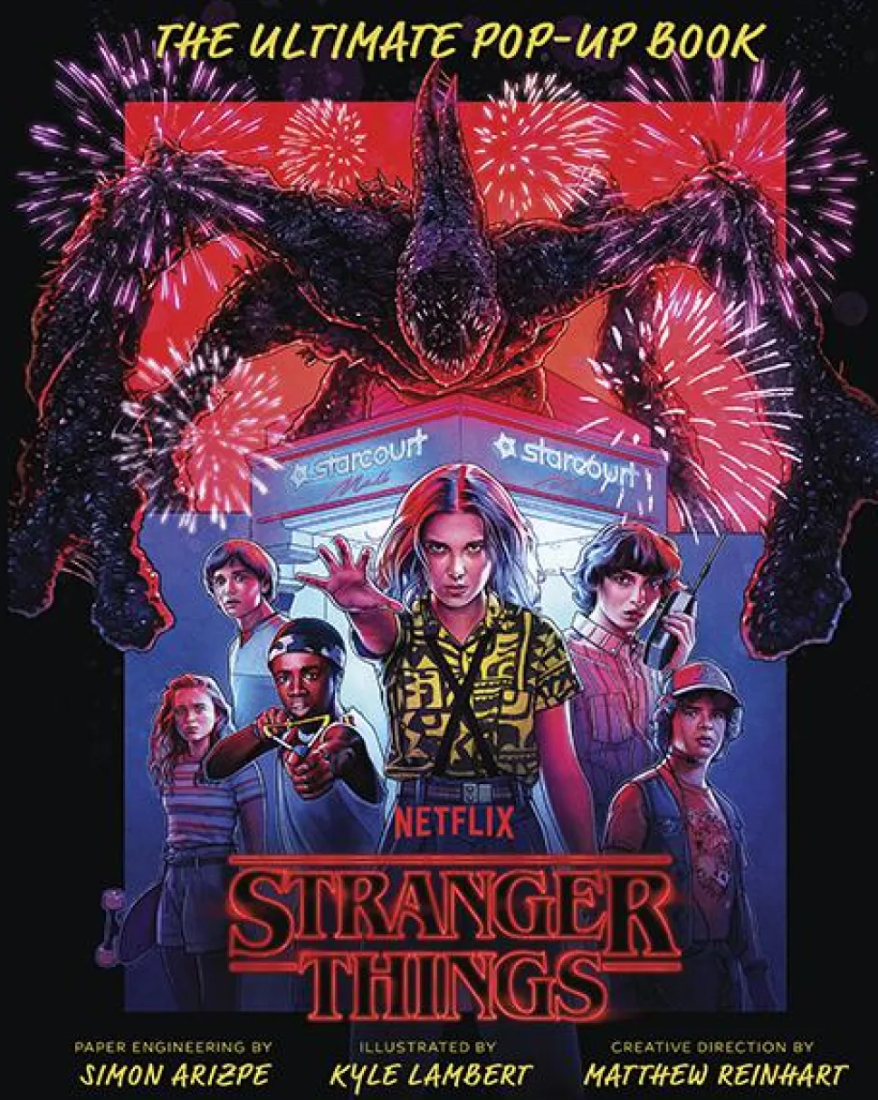 Stranger Things - The Ultimate Pop-Up Book Hardcover Book