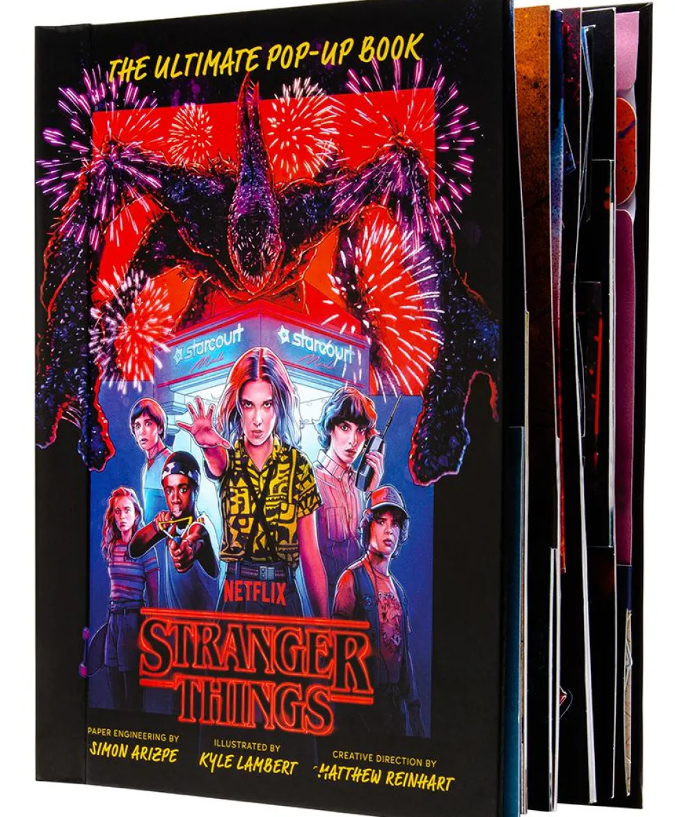 Stranger Things - The Ultimate Pop-Up Book Hardcover Book