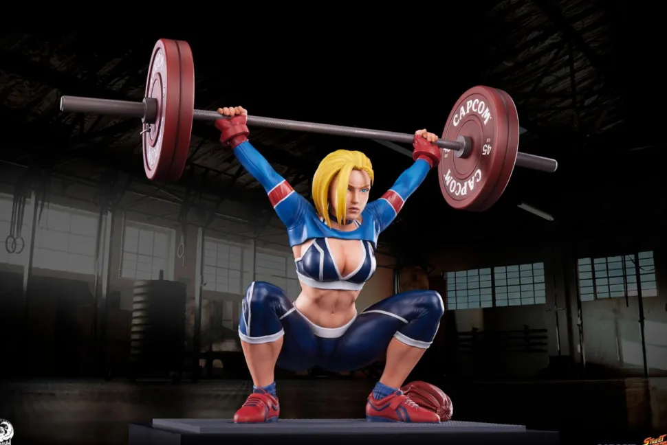 Street Fighter 6 - Cammy Powerlifting (SF6 Edition) 1/4 Scale Statue