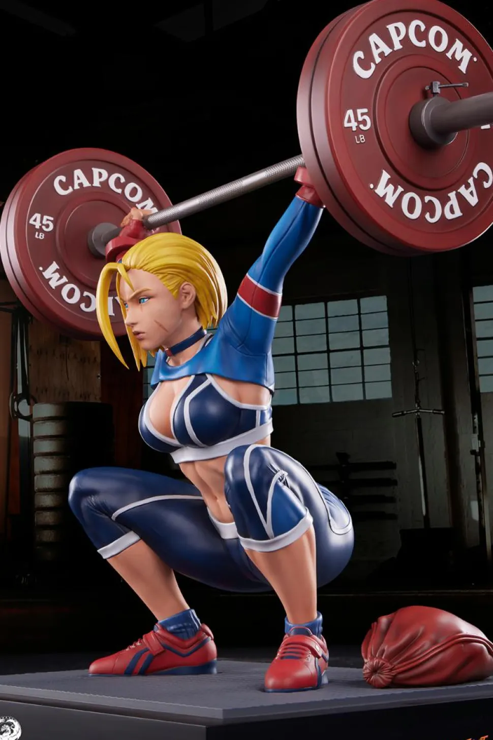 Street Fighter 6 - Cammy Powerlifting (SF6 Edition) 1/4 Scale Statue