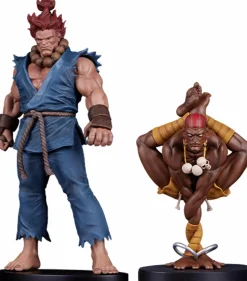 Street Fighter - Akuma & Dhalsim 1/10th Scale Statue (Set of 2)