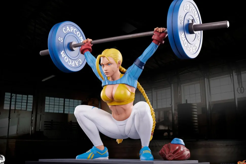 Street Fighter - Cammy Powerlifting (Alpha Edition) 1/4 Scale Statue