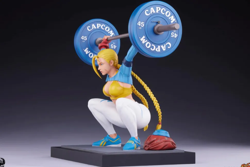 Street Fighter - Cammy Powerlifting (Alpha Edition) 1/4 Scale Statue