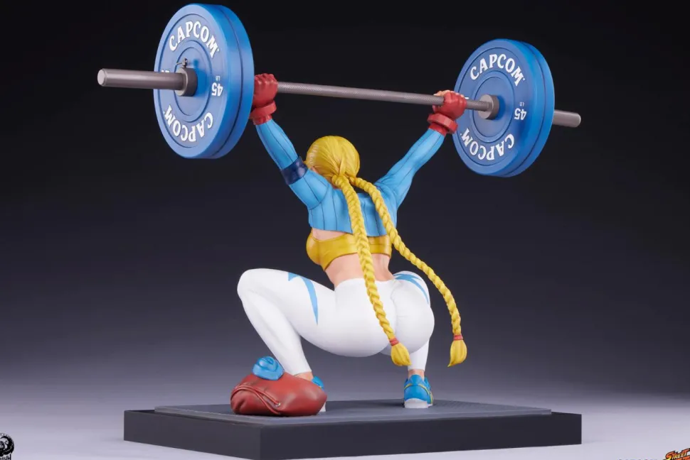 Street Fighter - Cammy Powerlifting (Alpha Edition) 1/4 Scale Statue