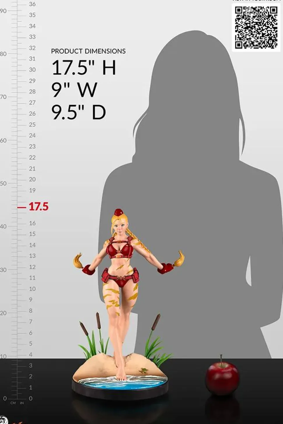 Street Fighter - Cammy Red Variant Season Pass 1/4 Scale Statue