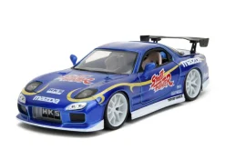 Street Fighter - Chun-Li & 1993 Mazda RX-7 Anime Hollywood Rides 1/24th Scale Die-Cast Vehicle Replica