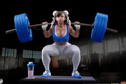 Street Fighter - Chun-Li Powerlifting 1/4 Scale Statue