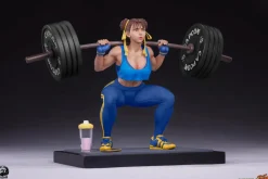 Street Fighter - Chun-Li Powerlifting (Alpha Edition) 1/4 Scale Statue