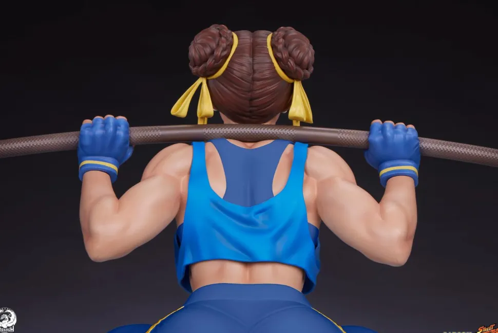 Street Fighter - Chun-Li Powerlifting (Alpha Edition) 1/4 Scale Statue