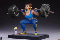 Street Fighter - Chun-Li Powerlifting (Alpha Edition) 1/4 Scale Statue